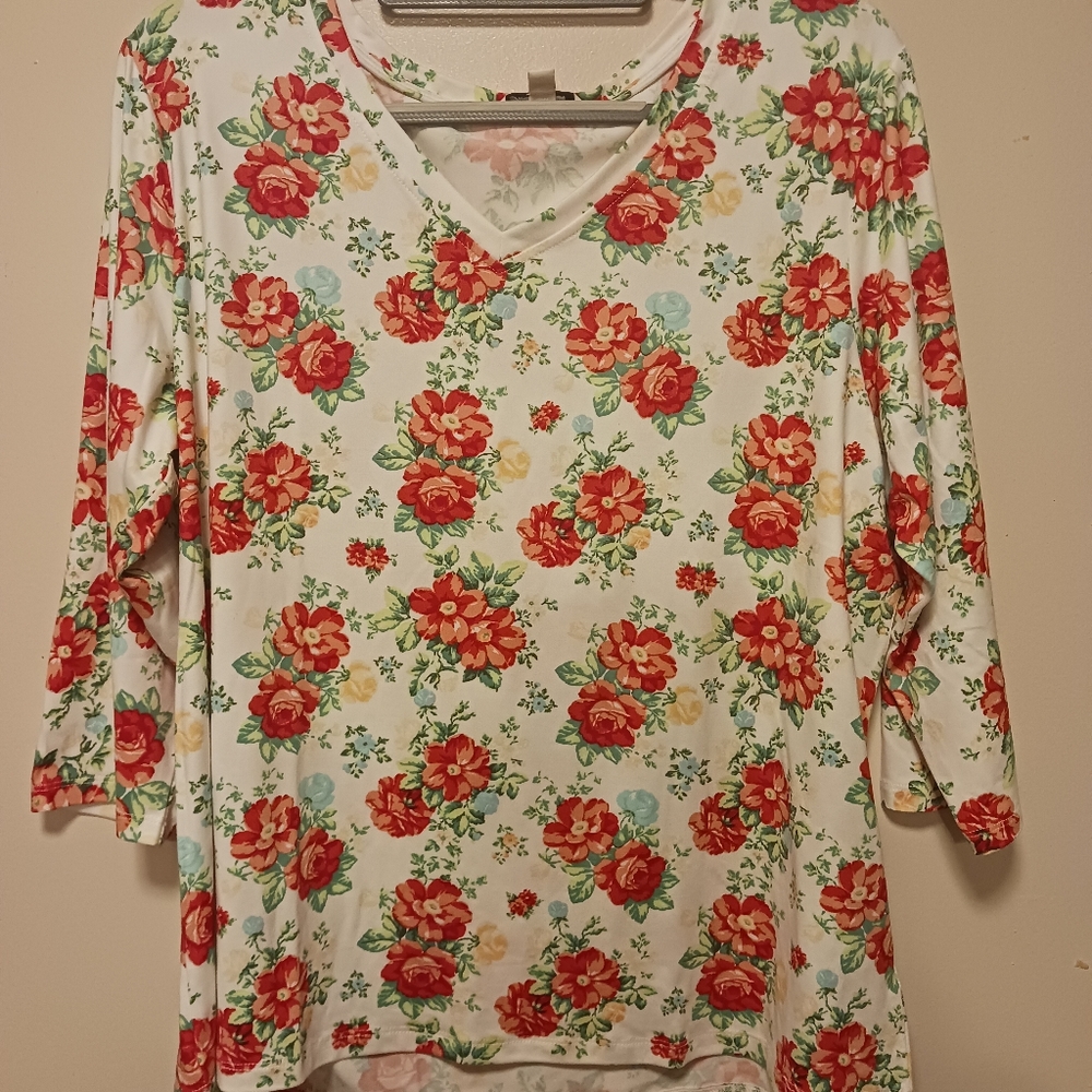 Pioneer Woman Mid Sleeve V-Neck